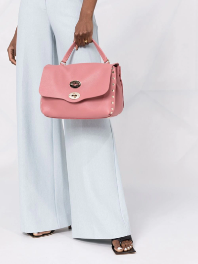 Shop Zanellato Postina Tote Bag In Pink