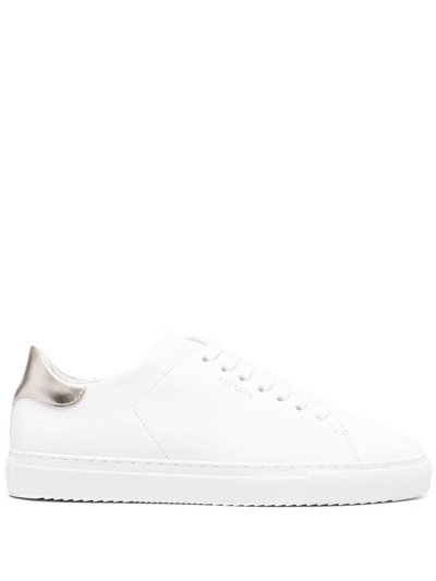 Shop Axel Arigato Low-top Leather Sneakers In White