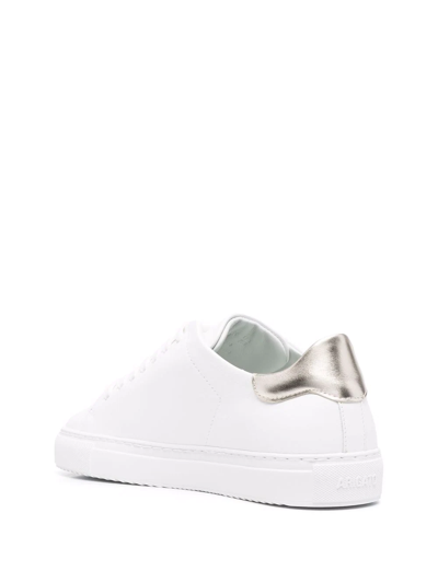 Shop Axel Arigato Low-top Leather Sneakers In White