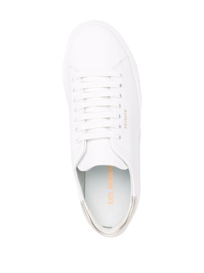 Shop Axel Arigato Low-top Leather Sneakers In White