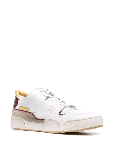 Isabel Marant Emreeh Lace-up Sneakers In Weiss