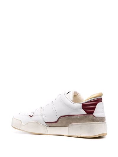 Isabel Marant Emreeh Lace-up Sneakers In Weiss