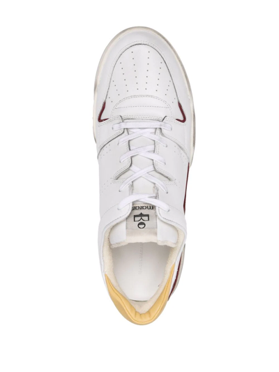 Isabel Marant Emreeh Lace-up Sneakers In Weiss