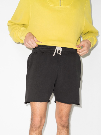 Les Tien Yacht Drawstring-waist Track Shorts In Grau