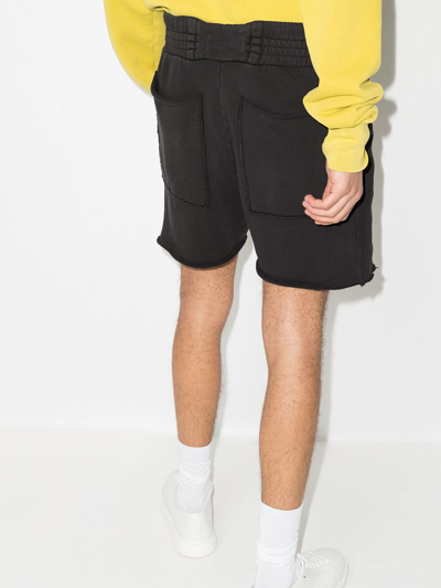 Les Tien Yacht Drawstring-waist Track Shorts In Grau