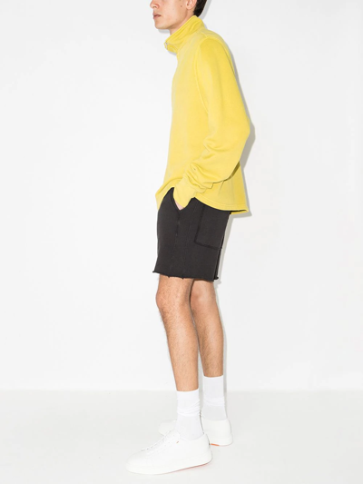 Les Tien Yacht Drawstring-waist Track Shorts In Grau