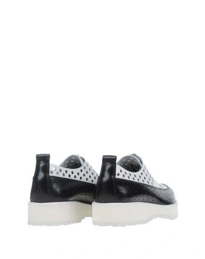 Shop Pierre Hardy Lace-up Shoes In White