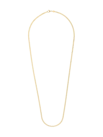 Nialaya Jewelry Cuban 3mm Chain Necklace In Gold