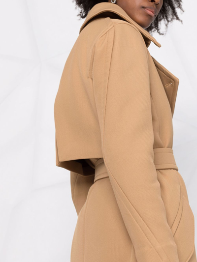 Rag & Bone Amber Belted Trench Coat In Braun
