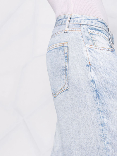 Rag & Bone Rosa Tapered Jeans In Blau