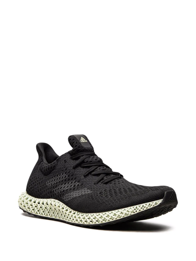 Adidas Originals Mens Core Black 4d Futurecraft Woven Trainers 8 In Black