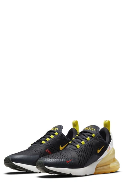 Shop Nike Air Max 270 Sneaker In Grey/ Yellow