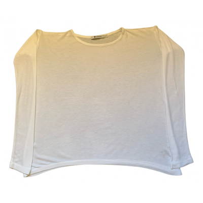 Pre-owned Alexander Wang T T-shirt In White