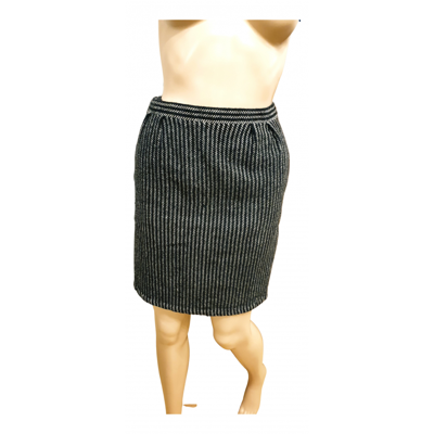 Pre-owned Gant Wool Mini Skirt In Multicolour