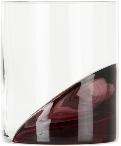 Shop Sghr Sugahara Burgundy Nozomi Glass, 11.3 oz In Wine Red