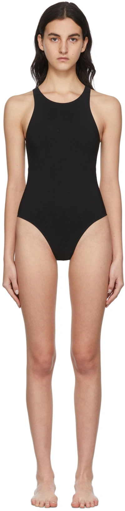 Shop Lido Black Quattordici One-piece Swimsuit
