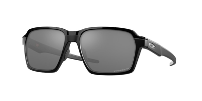 Shop Oakley Parlay Prizm Black Polarized Square Sunglasses Oo4143 414304 58