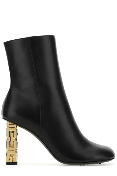 Shop Givenchy G Cube Point Toe Boots In Black