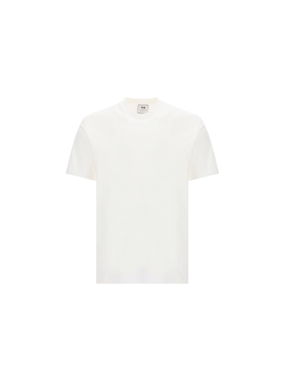 Shop Adidas Y-3 Yohji Yamamoto Men's White Other Materials T-shirt