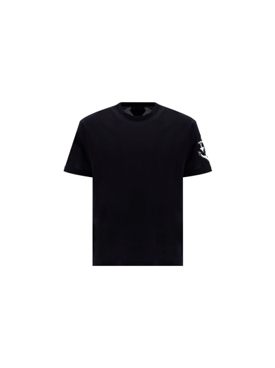 Shop Prada Men's Black Other Materials T-shirt