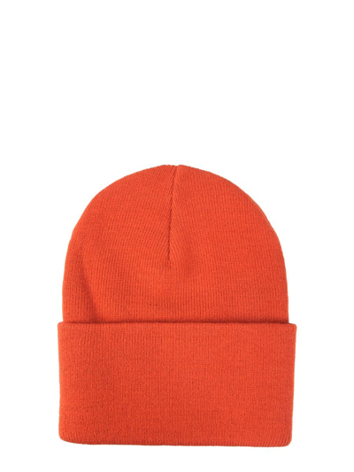 Shop Carhartt Men's Orange Acrylic Hat