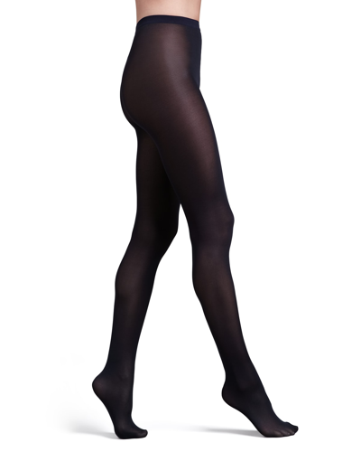 Shop Wolford Velvet Deluxe 50 Tights In Black