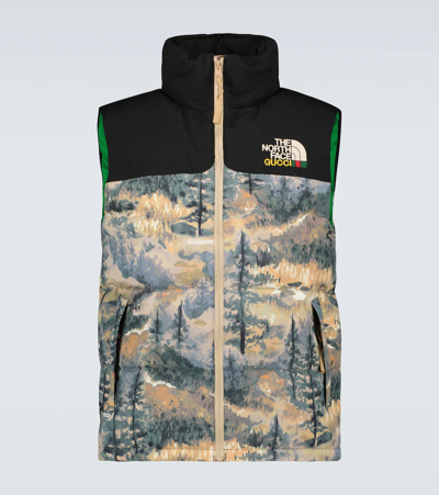 gucci north face bodywarmer
