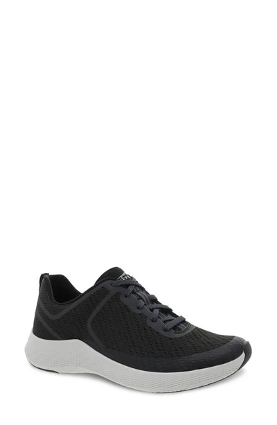 Dansko Sky Sneaker In Black Mesh