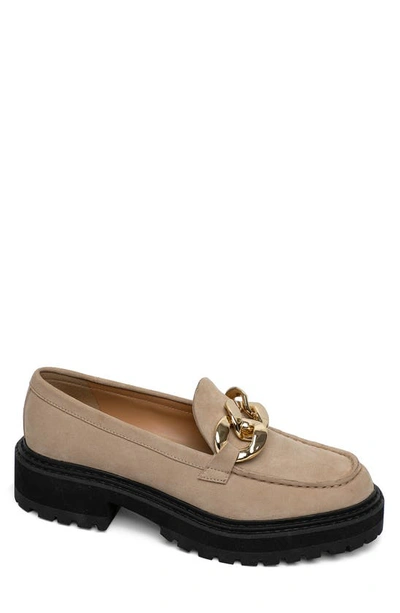 Shop Lisa Vicky Pep Chunky Moc Toe Loafer In Tan