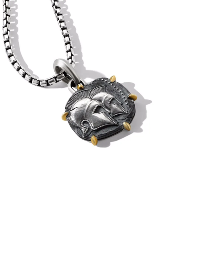 David Yurman Zodiac Pendant In Silver
