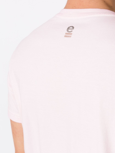 Shop Osklen Equally Double Watercolour T-shirt In Pink