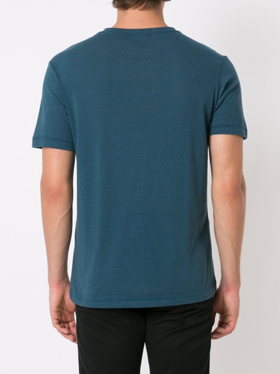 Osklen Think Global Cotton T-shirt In Blue
