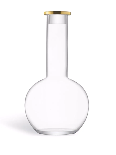 Lsa International Luca Glass Decanter In White
