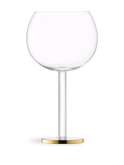 Lsa International Luca Balloon Glass Set In White