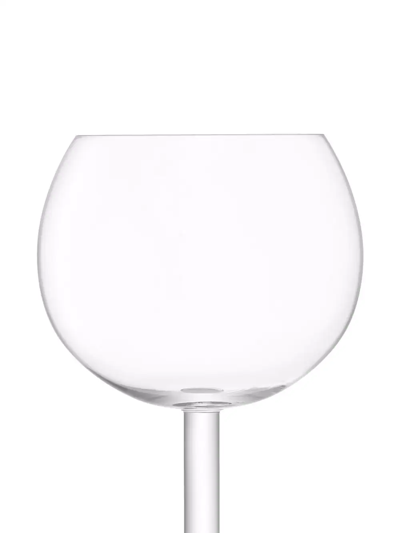 Lsa International Luca Balloon Glass Set In White