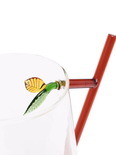 Ichendorf Milano Greenwood Leaf Vase In White