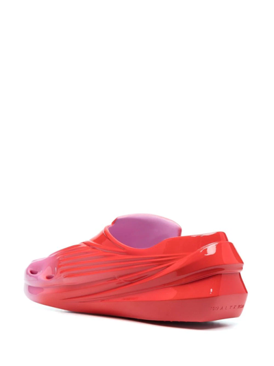 Shop Alyx Mono Slip-on Shoes In Red