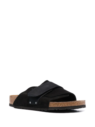 Shop Birkenstock Kyoto Touch-strap Sandals In Black