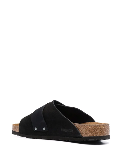 Shop Birkenstock Kyoto Touch-strap Sandals In Black