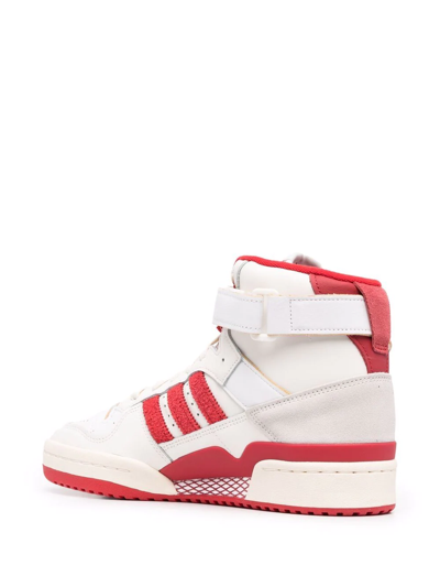 Shop Adidas Originals Forum 84 Hi-top Sneakers In White