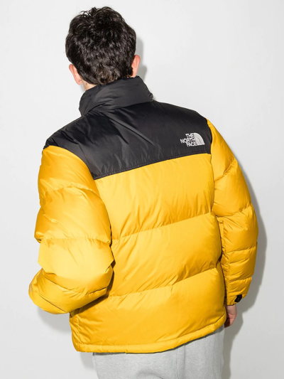 Shop The North Face 1996 Nuptse Retro Puffer Jacket In Yellow