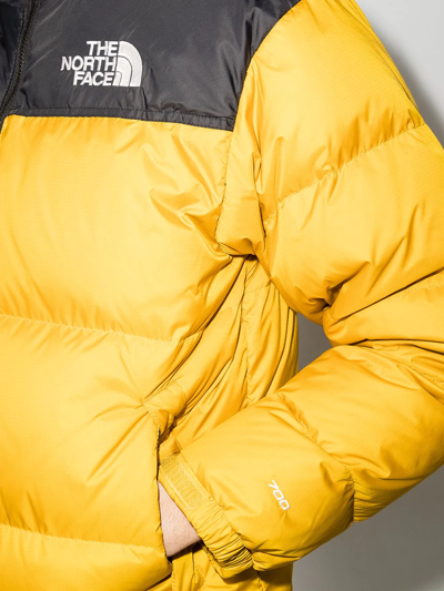 Shop The North Face 1996 Nuptse Retro Puffer Jacket In Yellow