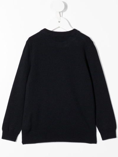Shop N•peal Organic Cashmere Sweatshirt In Black