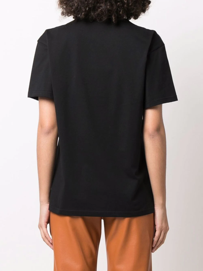 Shop Jw Anderson Anchor Logo-patch T-shirt In Black