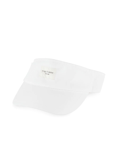 Shop Rag & Bone Women's Addison Visor In Antique White