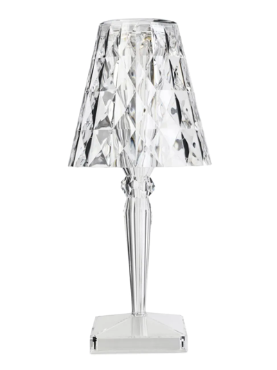 Shop Kartell Battery Table Lamp In Crystal