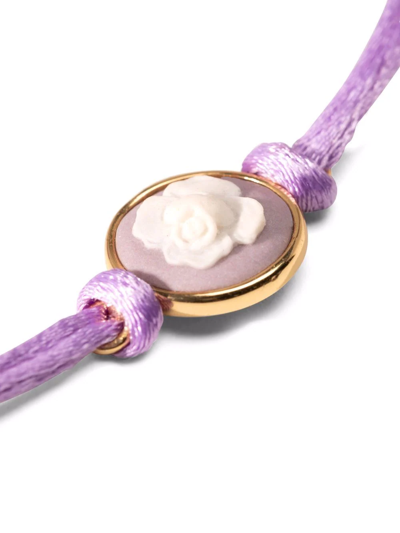 Shop Cameo & Beyond Rose Silky Bracelet In Gold