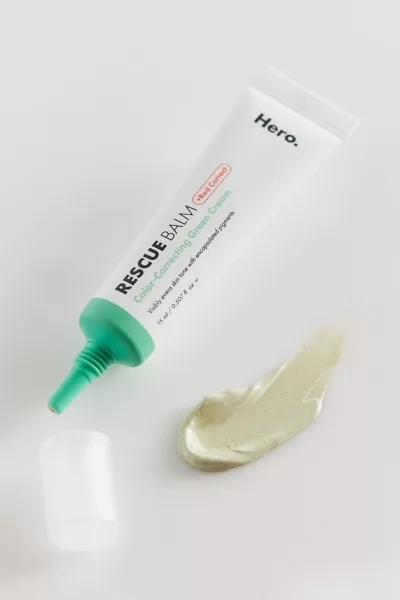Shop Hero Cosmetics Rescue Balm +red Correct Color-correcting Green Cream In Assorted