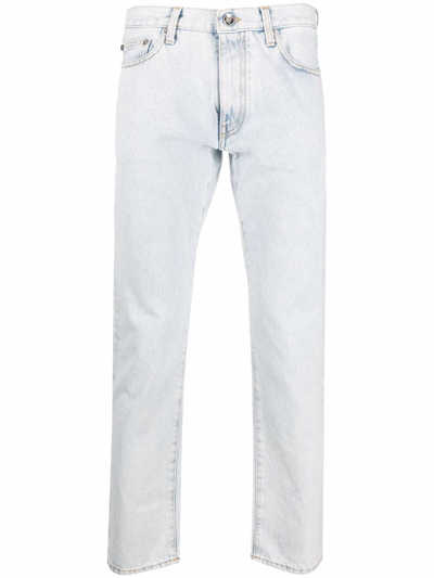 Shop Off-white Off White Jeans Blue