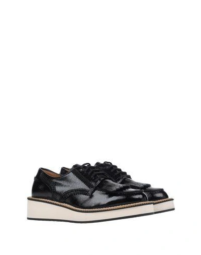 Shop Givenchy Laced Shoes In Black